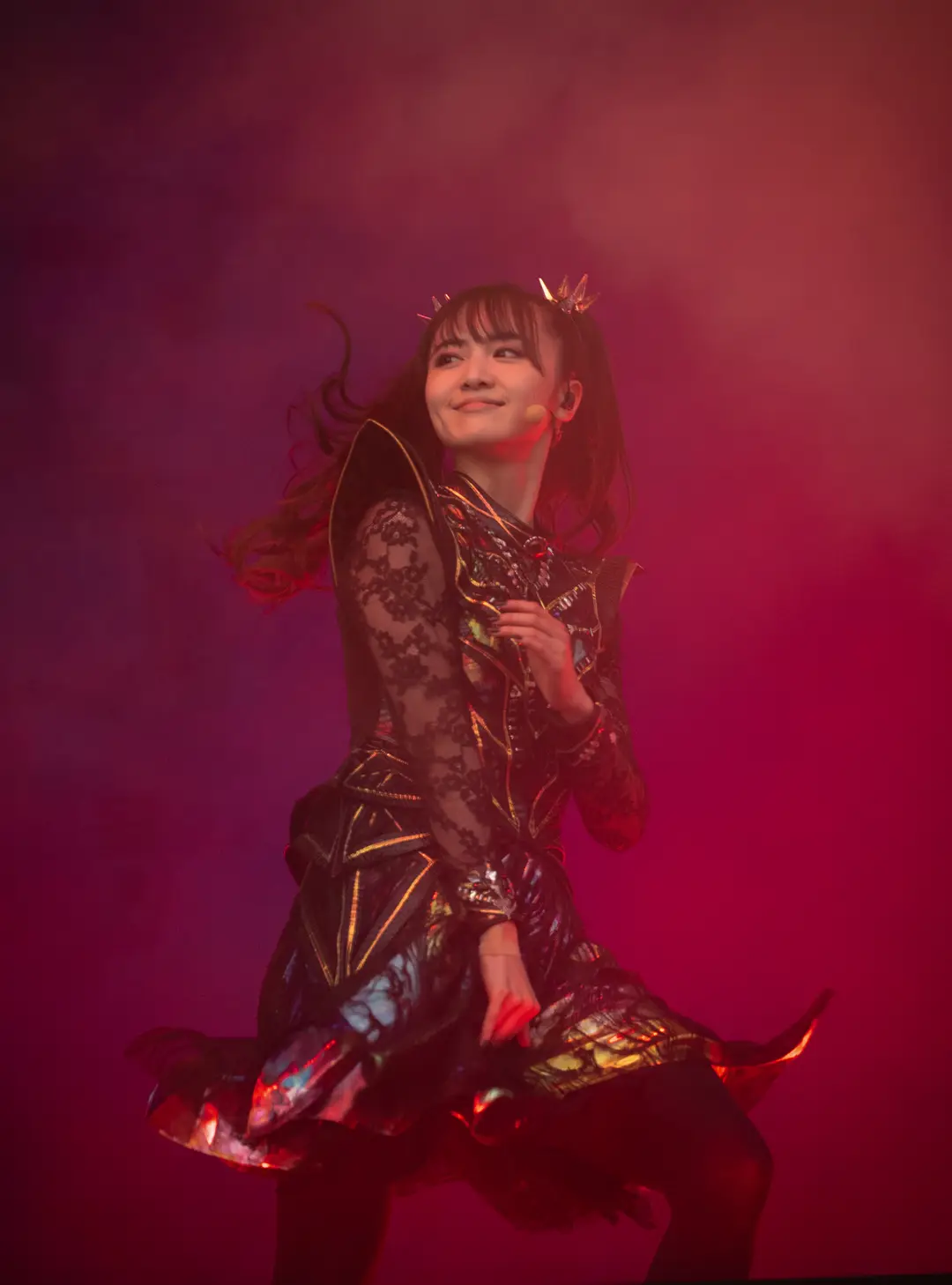 Babymetal live im Scheinwerferlicht (Rock am Ring, Nürburg)