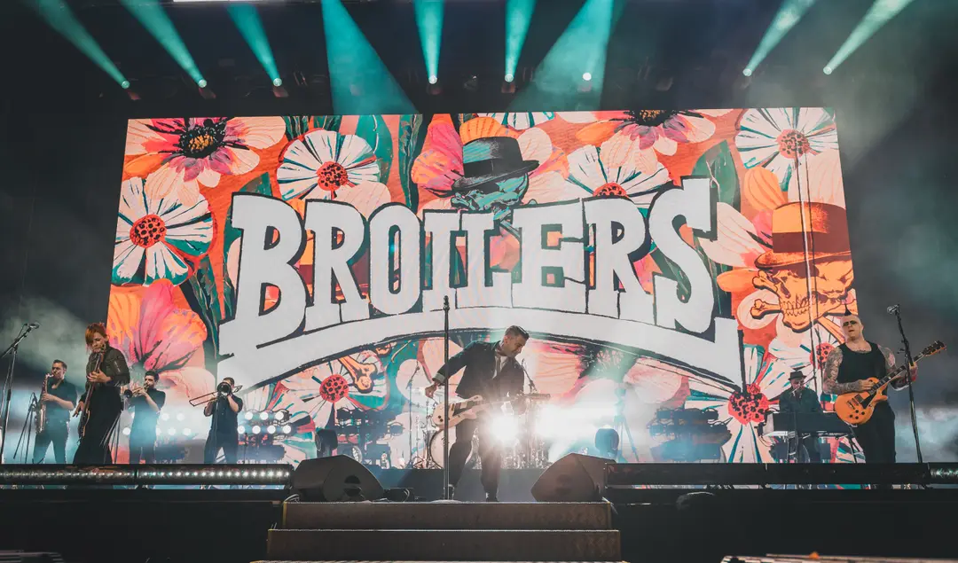 Broilers live im Gegenlicht (Rock am Ring, Nürburg)