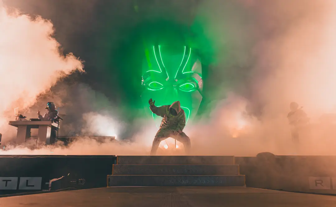 Marsimoto live im Gegenlicht (Rock am Ring, Nürburg)