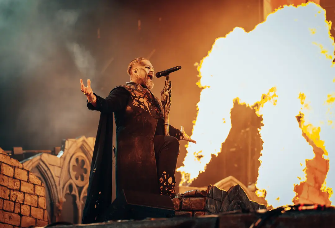 Powerwolf live im Gegenlicht (Rock am Ring, Nürburg)